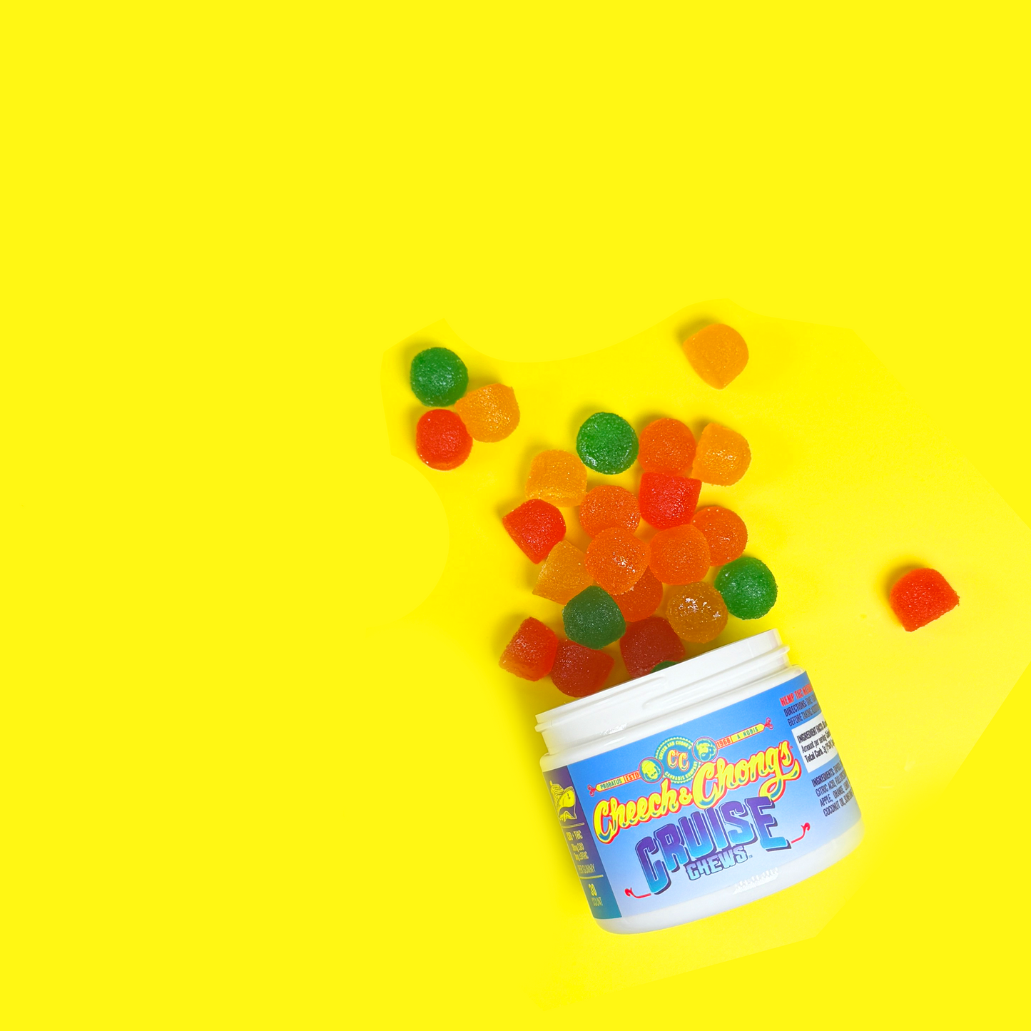 Cruise Chews 30 Count 3mg THC + CBD Gummies