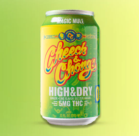 GET BUZZED WITHOUT THE NEXT-DAY BACKLASH WITH HIGH & DRY THC INFUSED SELTZER - MAGIC MULE