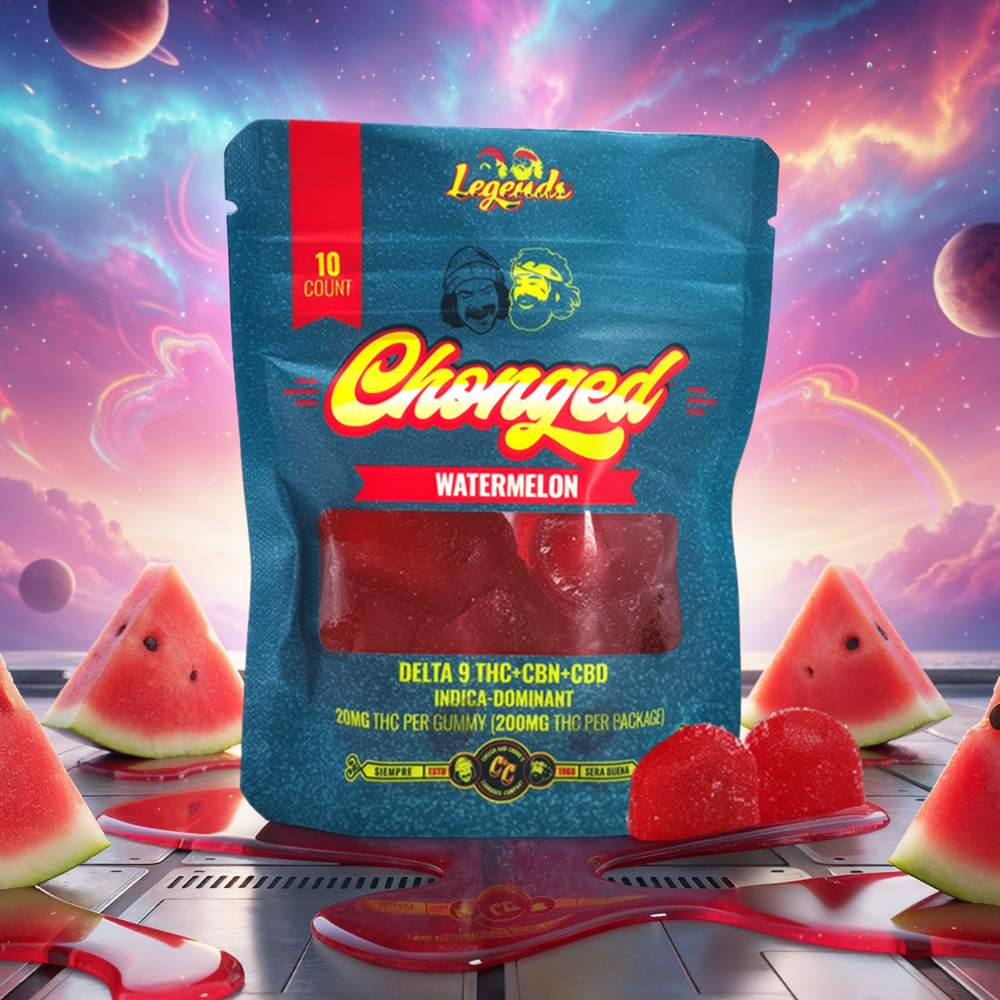 Chonged Gummies (20MG) - Watermelon