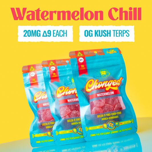 Chonged Gummies (20MG) - Watermelon