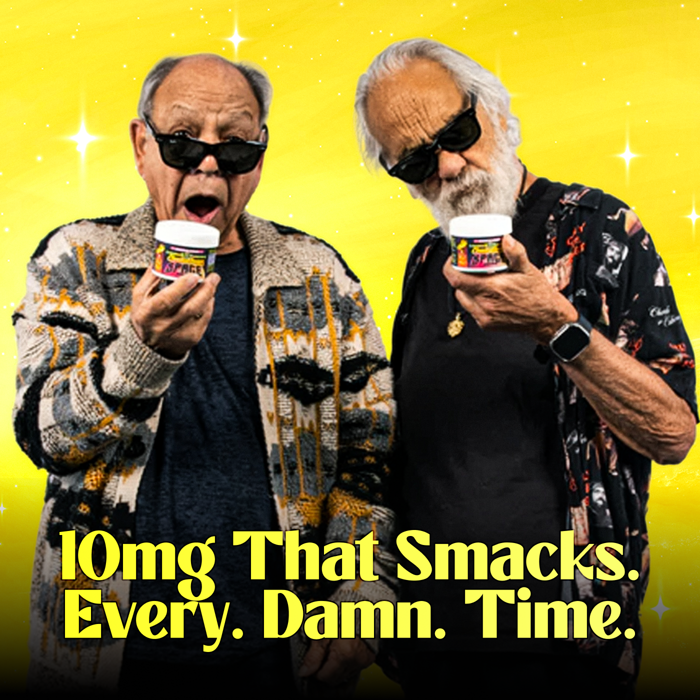 Blast Off With Cheech & Chong’s Triple-Strength Watermelon Lemonade Space Chews (Limited Time Only)
