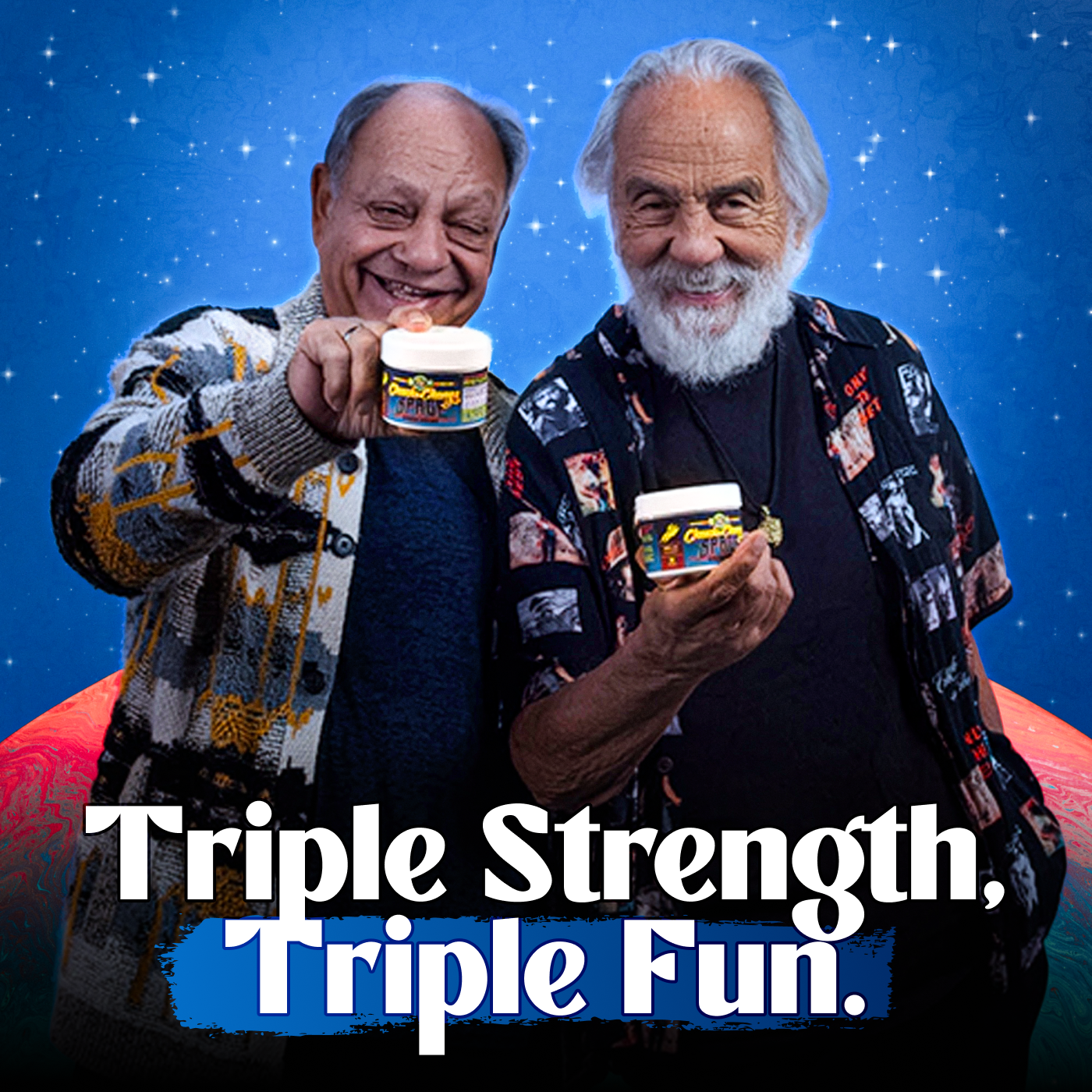 Blast Off With Cheech & Chong’s Triple-Strength Space Chews