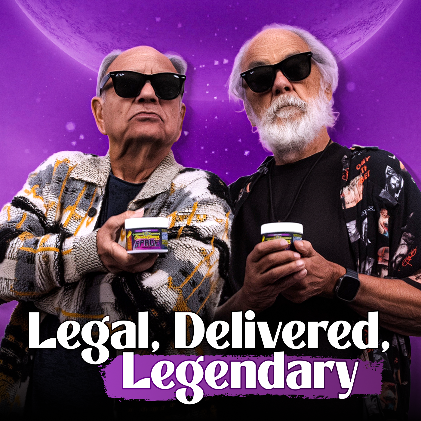 Blast Off With Cheech & Chong’s Triple-Strength Sour Grape Space Chews (Limited Time Only)