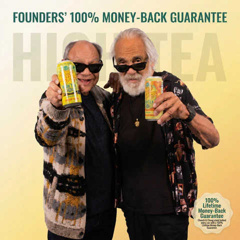 High Teas THC Infused Iced Tea - Cheech's Peaches (4-pack, 20 mg)