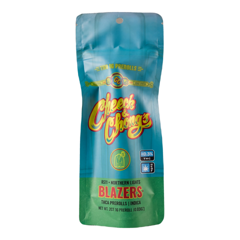 Blazers RS11 + Northern Lights Premium THCa Prerolls (2-pack, 2g TW)