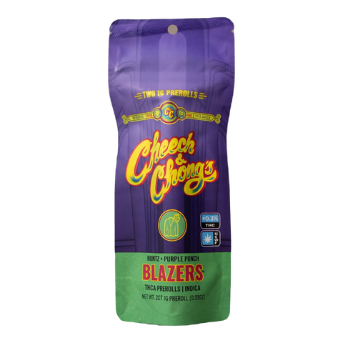 Blazers Runtz + Purple Punch Premium THCa Prerolls (2-pack, 2g TW)