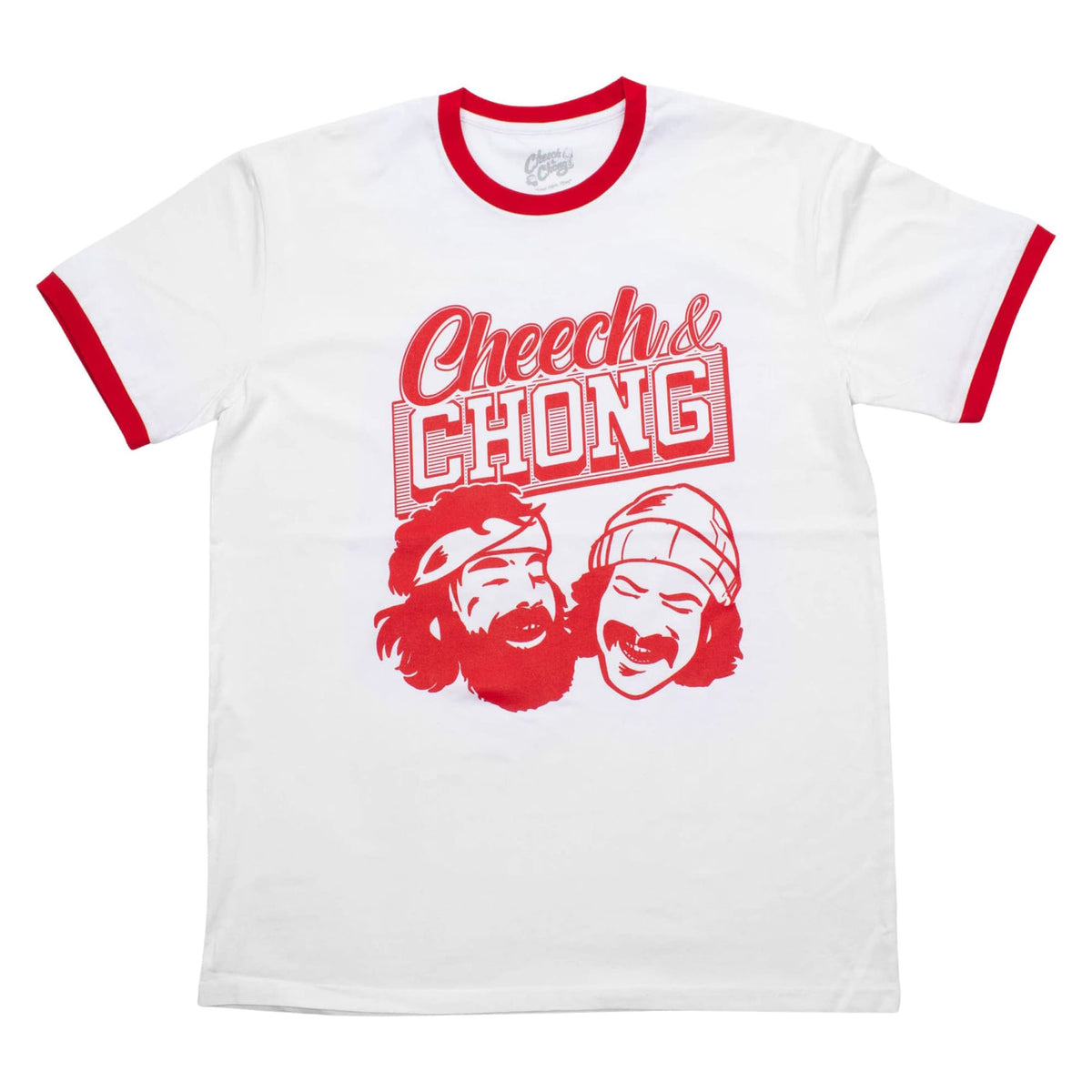 Retro Ringer Tee – Red