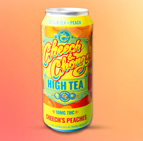 THC Iced Tea - Cheech's Peaches (10 mg)