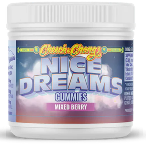 Nice Dreams THC + CBN Gummies - Mixed Berry (90 mg THC + 150 mg CBN)