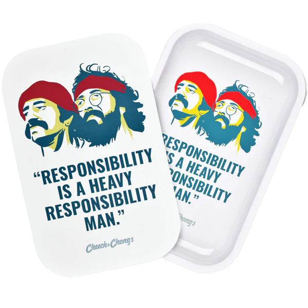Cheech & Chong’s Rolling Tray – Responsibility