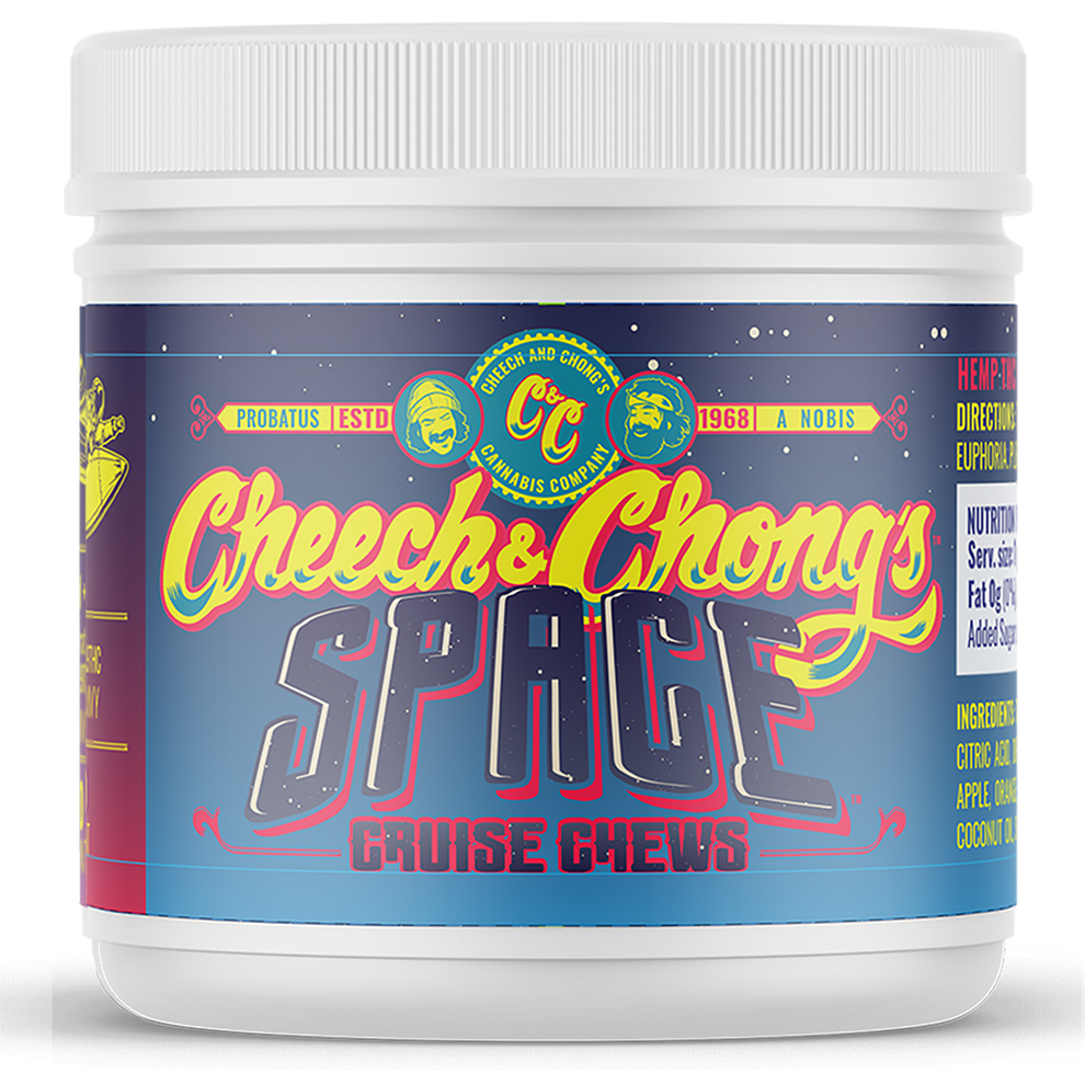 Space Chews 30 Count 10mg THC Gummies – Cheech Chong V2