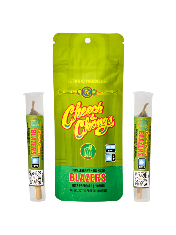 Platinum OG + Super Lemon – Premium 2-Pack Prerolls – Cheech Chong V2