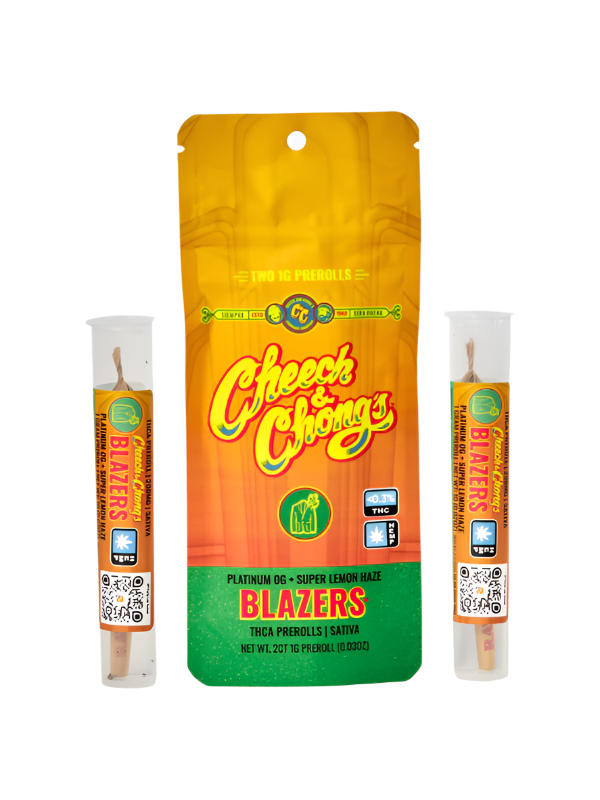 チチャリート＆ポグバ セット Huckleberry + OG Kush – Premium 2-Pack Prerolls – Cheech Chong V2