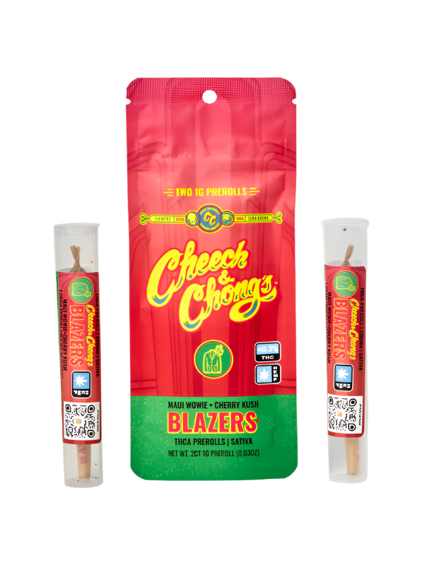 Huckleberry + OG Kush – Premium 2-Pack Prerolls – Cheech Chong V2