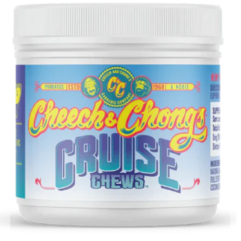 Cruise Chews Delta-9 THC + CBD Gummies  (90mg THC + 990mg CBD)
