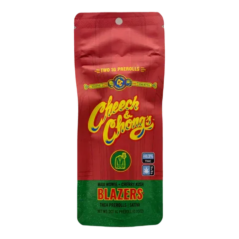 Blazers Maui Wowie+Cherry Kush Premium THCa Prerolls (2-pack, 2g TW)