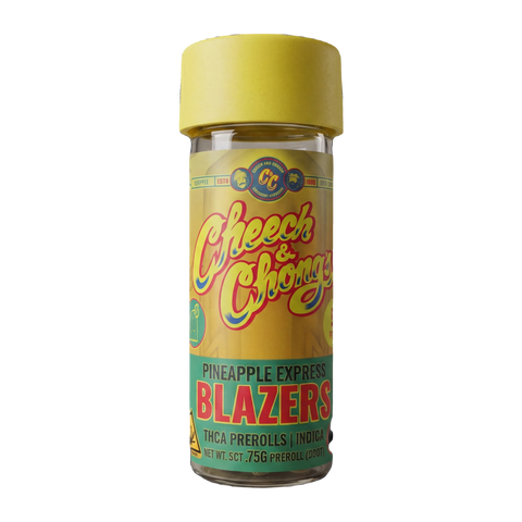 Blazers Pineapple Express Mini THCa Prerolls (5-pack, 3.75g TW)