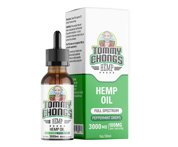 Full-Spectrum CBD Oil Tincture - Peppermint (3000 mg CBD)
