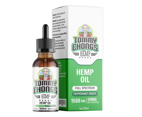 Full-Spectrum CBD Oil Tincture - Peppermint  (1,500 mg CBD)