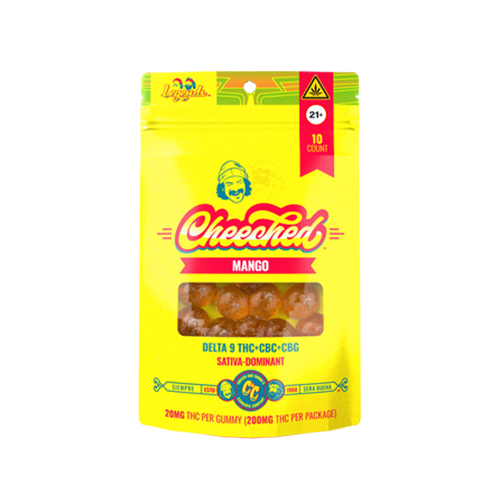 Sativa Delta-9 THC Gummies - Mango (200 mg THC + 50 mg CBC + 50 mg CBG)