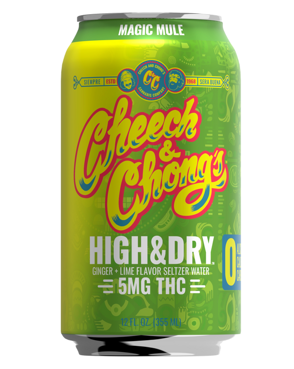 Cheech and Chong's High & Dry THC Infused Seltzer Water